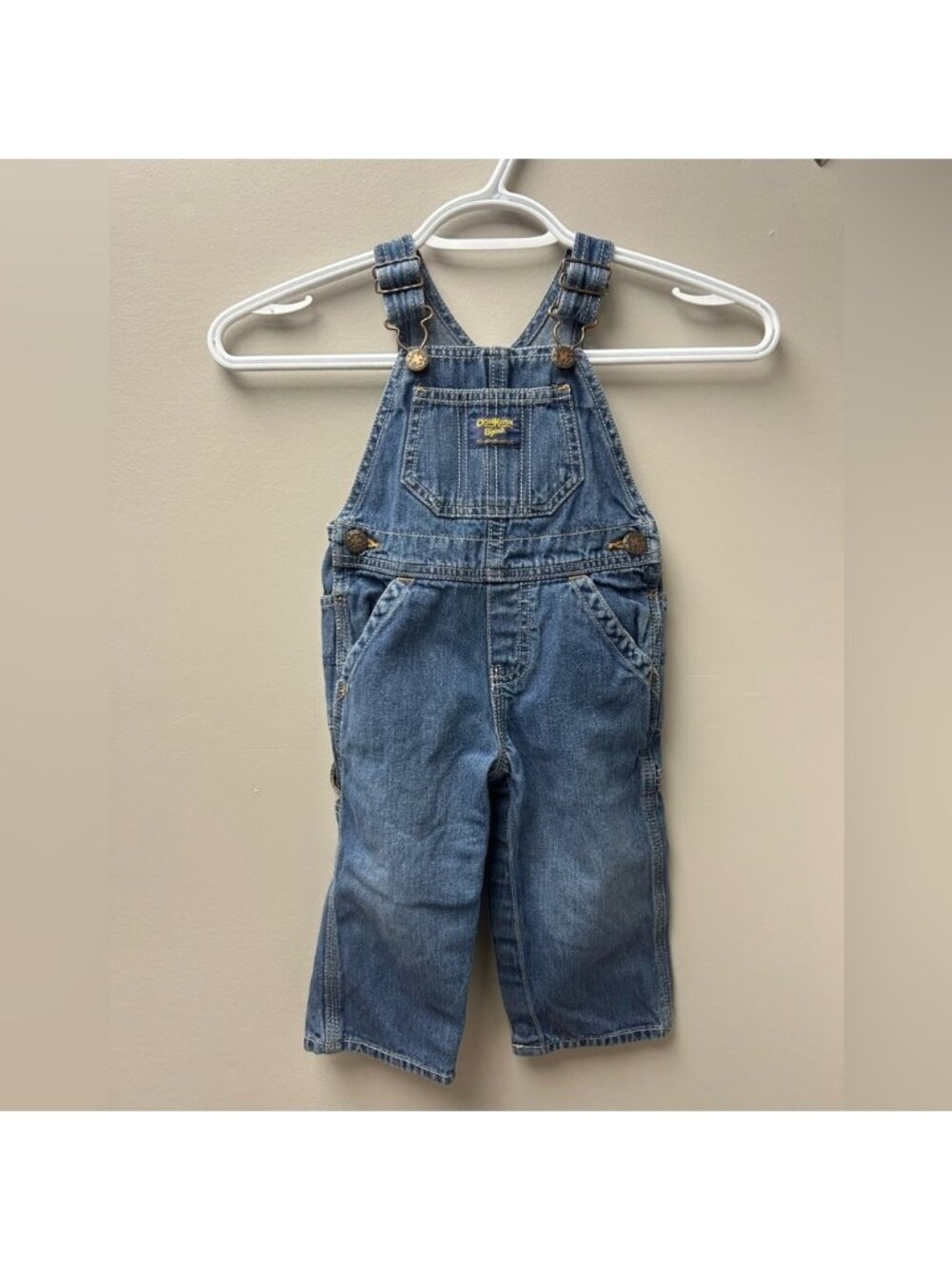 Oshkosh B’gosh Denim Blue‎ Long Overalls